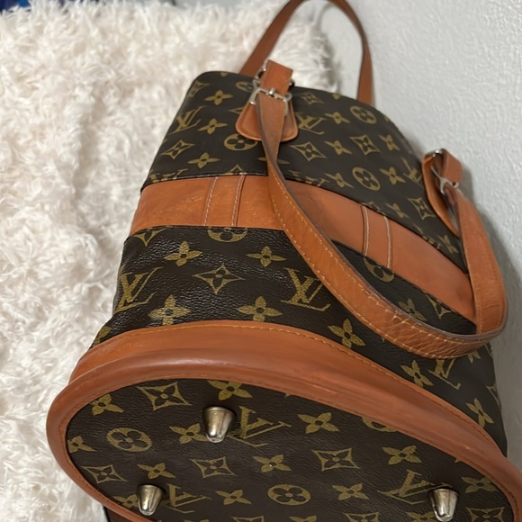 Authentic Rare Vintage Louis Vuitton The French Co Made in USA Bucket GM… - Picture 5 of 17